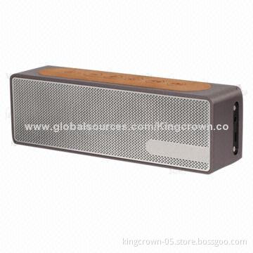 Aluminum Case Stereo Bluetooth Speaker, 3.0-5.5V DC Voltage Range